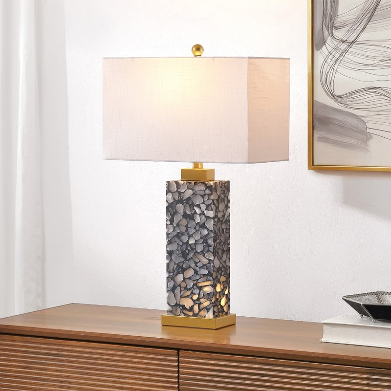 Elizabeth 27.5" Alabaster LED Table Lamp