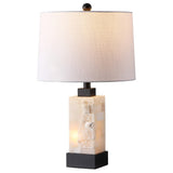 Eloise 23" Alabaster/Metal LED Table Lamp