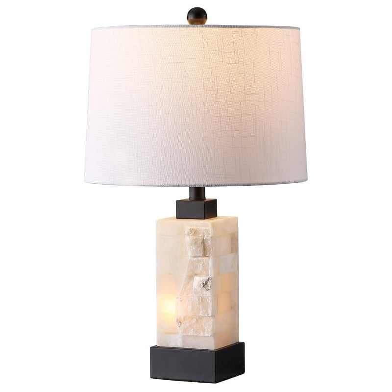 Eloise 23" Alabaster/Metal LED Table Lamp
