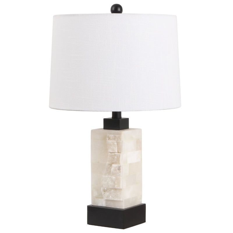 Eloise 23" Alabaster/Metal LED Table Lamp