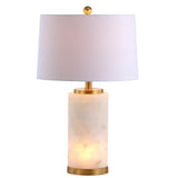 Eliza 25.5" Alabaster LED Table Lamp