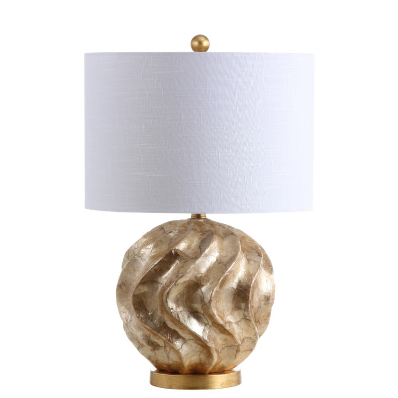 Versailles 24" Sphere Sea Shell LED Table Lamp - JONATHAN Y