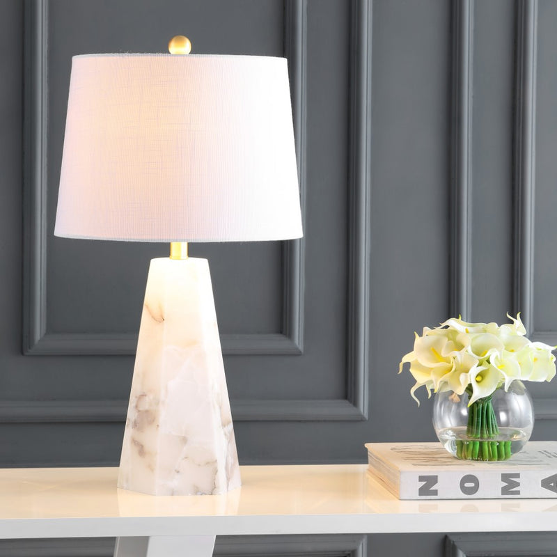 Xio 25.5" Alabaster LED Table Lamp