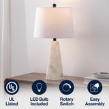 Xio 25.5" Alabaster LED Table Lamp