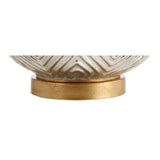 Highland 30.75" Gourd Glass LED Table Lamp - JONATHAN Y