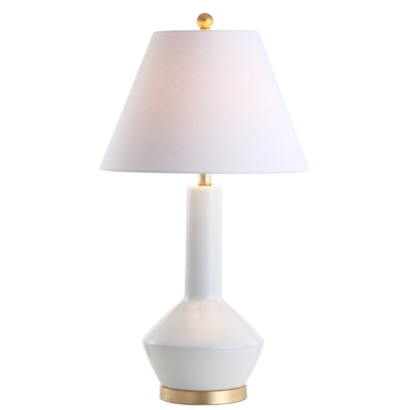 Copenhagen 29" Ceramic/Metal LED Table Lamp - JONATHAN Y