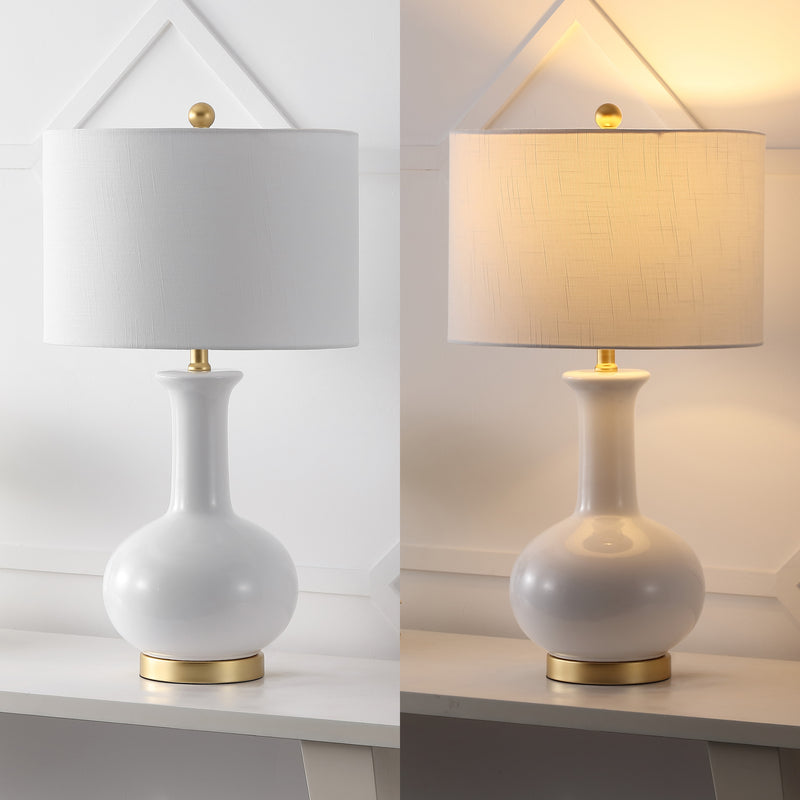 Brussels 27" Ceramic/Metal LED Table Lamp