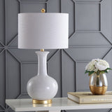 Brussels 27" Ceramic/Metal LED Table Lamp - JONATHAN Y