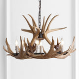 Rudolph Adjustable Resin Antler LED Chandelier - JONATHAN Y