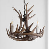 Rudolph Adjustable Resin Antler LED Chandelier - JONATHAN Y