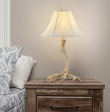Antler 27.5" Rustic Resin LED Table Lamp - JONATHAN Y