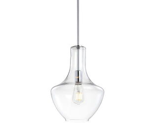 Watts Glass/Metal LED Pendant - JONATHAN Y