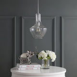Watts Glass/Metal LED Pendant - JONATHAN Y