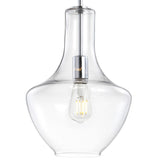 Watts Glass/Metal LED Pendant - JONATHAN Y