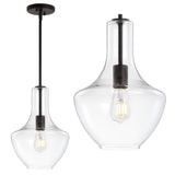 Watts Glass/Metal LED Pendant - JONATHAN Y