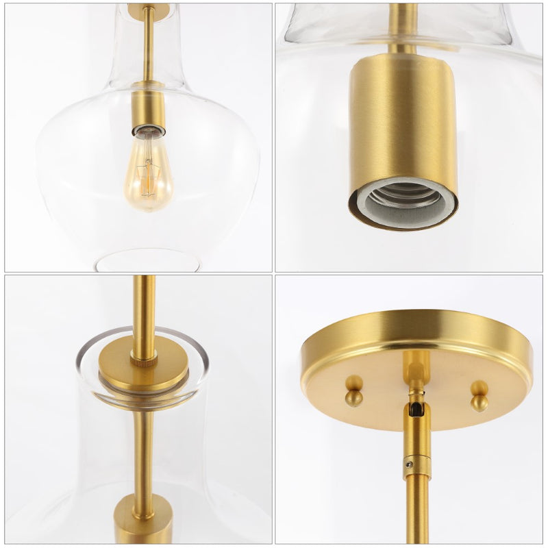 Watts Glass/Metal LED Pendant