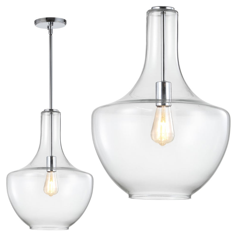 Watts Glass/Metal LED Pendant