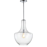 Watts Glass/Metal LED Pendant - JONATHAN Y