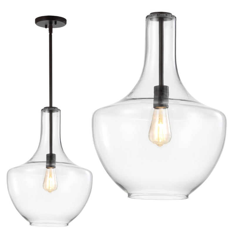 Watts Glass/Metal LED Pendant