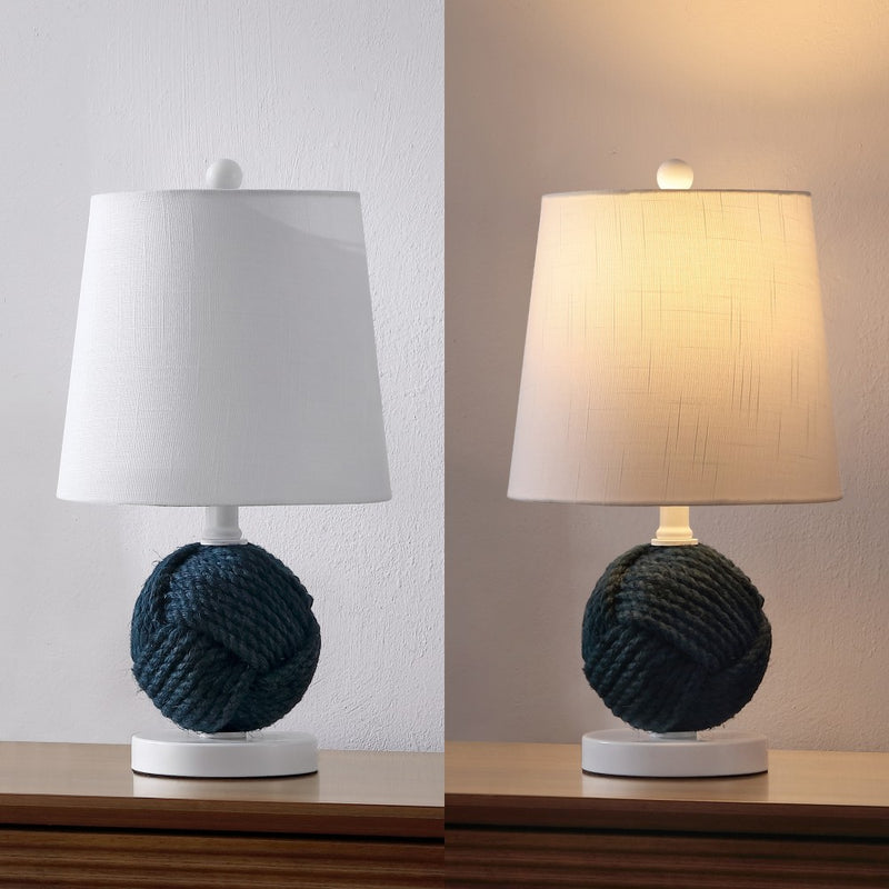 Monkey Fist 18" Rope Ball LED Table Lamp