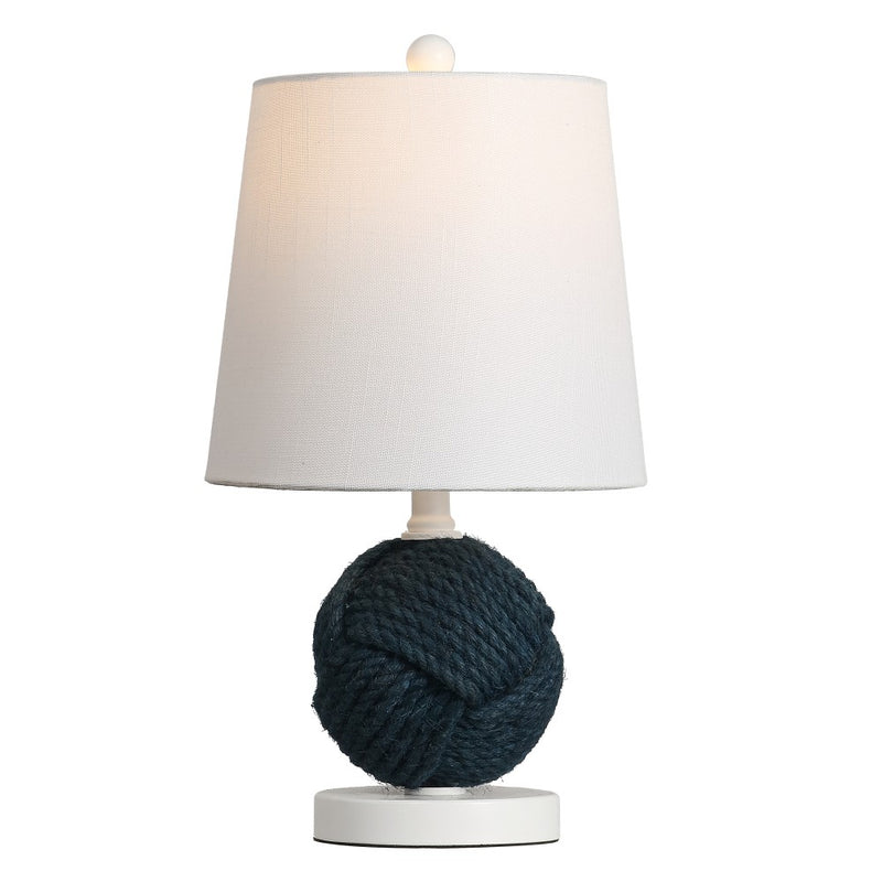 Monkey Fist 18" Rope Ball LED Table Lamp