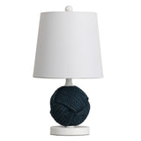 Monkey Fist 18" Rope Ball LED Table Lamp