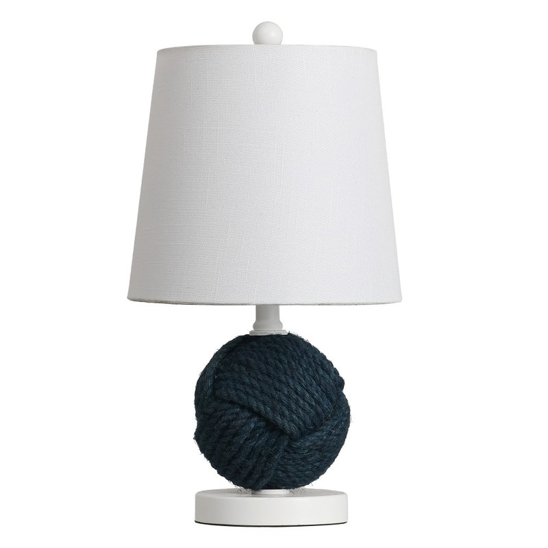 Monkey Fist 18" Rope Ball LED Table Lamp