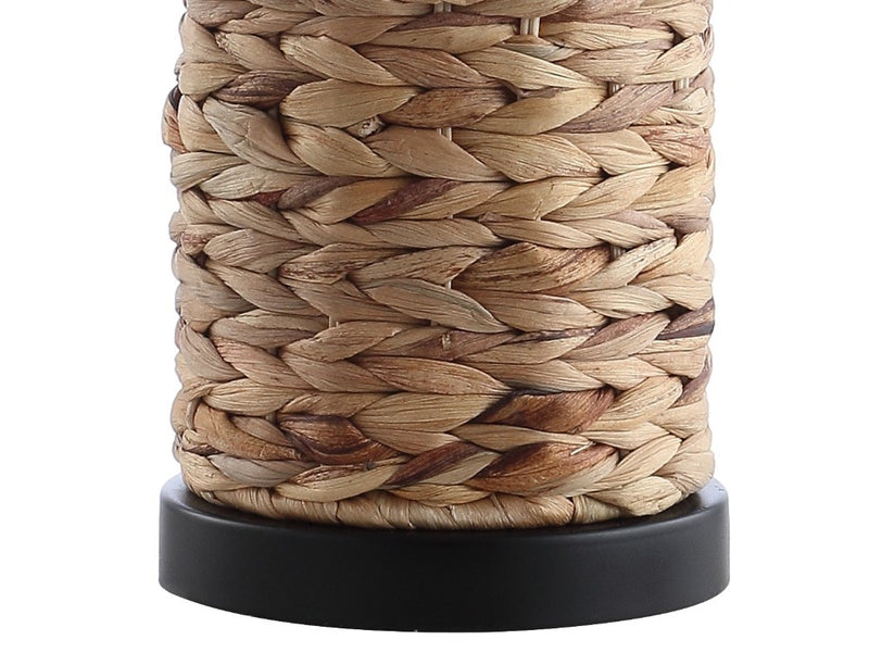 Elicia 25" Sea Grass LED Table Lamp Set 2