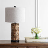 Elicia 25" Sea Grass LED Table Lamp Set 2