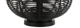 Kandella 26.7" Outdoor Woven Oval Asian LED Lantern - JONATHAN Y