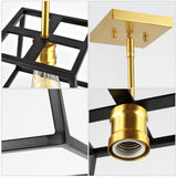 Lloyd Farmhouse Industrial Iron LED Pendant - JONATHAN Y