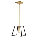 Lloyd Farmhouse Industrial Iron LED Pendant - JONATHAN Y