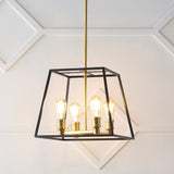 Lloyd Farmhouse Industrial Iron LED Pendant - JONATHAN Y
