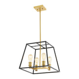 Lloyd Farmhouse Industrial Iron LED Pendant - JONATHAN Y