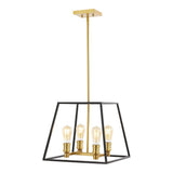 Lloyd Farmhouse Industrial Iron LED Pendant - JONATHAN Y