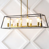 Lloyd Farmhouse Industrial Iron LED Pendant - JONATHAN Y