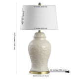 Naiyou 29.5" Ceramic Classic Traditional LED  Lamp Table Lamp - JONATHAN Y
