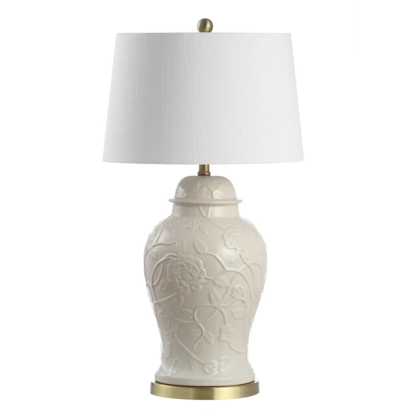 Naiyou 29.5" Ceramic Classic Traditional LED  Lamp Table Lamp - JONATHAN Y