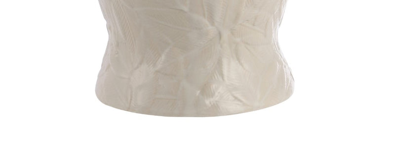 Regency Palm Leaf 31.5" Ceramic/Metal Bohemian Cottage LED Table Lamp - JONATHAN Y