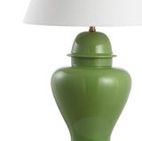 Sagwa 33" Ceramic/Iron Modern Classic LED Table Lamp - JONATHAN Y
