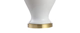 Sagwa 33" Ceramic/Iron Modern Classic LED Table Lamp - JONATHAN Y