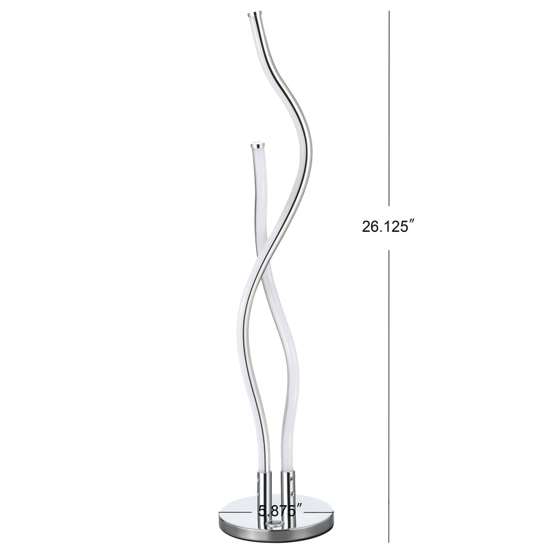 Cairo 26.25" LED Integrated Table Lamp - JONATHAN Y