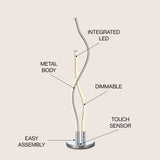 Cairo 26.25" LED Integrated Table Lamp - JONATHAN Y