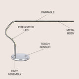 Julian 15" LED Integrated Task Lamp - JONATHAN Y
