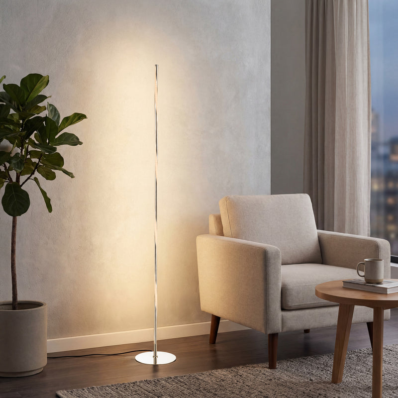 Pilar 63.75" LED Integrated Floor Lamp - JONATHAN Y