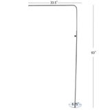 Natalie 63" LED Integrated Floor Lamp - JONATHAN Y