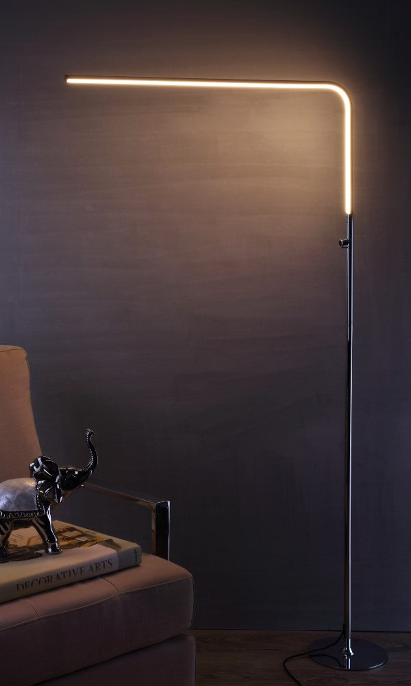 Natalie 63" LED Integrated Floor Lamp - JONATHAN Y