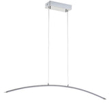 Roxanna 41.5" Dimmable Adjustable Integrated LED Metal Linear Pendant - JONATHAN Y