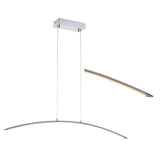 Roxanna 41.5" Dimmable Adjustable Integrated LED Metal Linear Pendant - JONATHAN Y