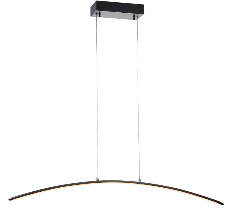 Roxanna 41.5" Dimmable Adjustable Integrated LED Metal Linear Pendant - JONATHAN Y